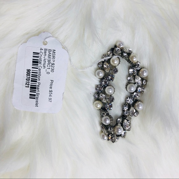 Ben Amun Bracelet 4 Crystal Cambon Pear Bracelet - Picture 3 of 5